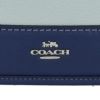 コーチ アウトレット ハンドバッグ レディース サブリナ サッチェル バッグ・カラーブロック ブルー COACH OUTLET CAM56 SVXUS シルバー/ライトブルー/ディープブルー