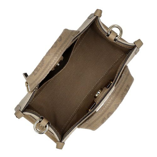 【格安新品未使用COACH】ミニショルダーバッグ ベージュ コーチ アウトレット ショルダーバッグ レディース シグネチャー