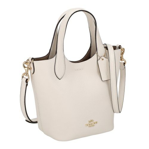 コーチ アウトレット ハンドバッグ レディース ハンナ バケット バッグ ホワイト COACH OUTLET CR168 IMCHK チョーク