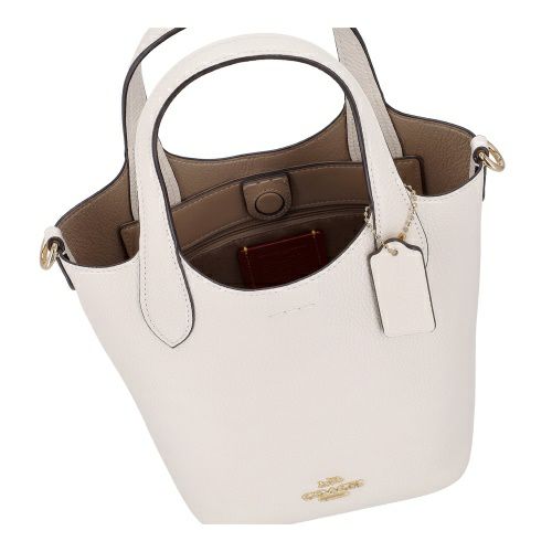 コーチ アウトレット ハンドバッグ レディース ハンナ バケット バッグ ホワイト COACH OUTLET CR168 IMCHK チョーク