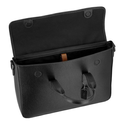 コーチ アウトレット ビジネスバッグ メンズ サリバン ポートフォリオ ブリーフ ブラウン COACH OUTLET C9875 QB/BK ブラック
