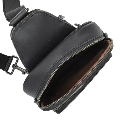 コーチ アウトレット ボディバッグ メンズ イーサン パック・シグネチャー キャンバス ブラウン COACH OUTLET CO910 QBKHA カーキ