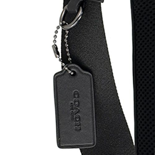 コーチ アウトレット ボディバッグ メンズ レーサー パック・シグネチャー キャンバス ブラック COACH OUTLET CT712 QBMI5 チャコール/ブラック