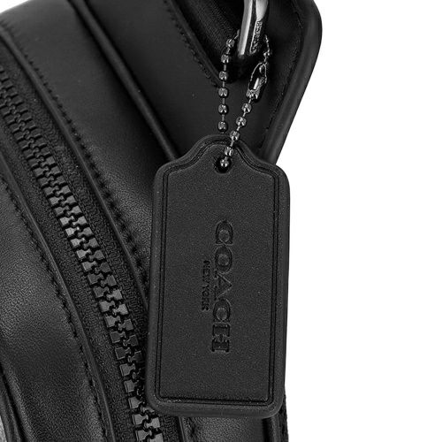 コーチ アウトレット ボディバッグ メンズ シグネチャー ブラック COACH OUTLET CV763 QBMI5 チャコール/ブラック