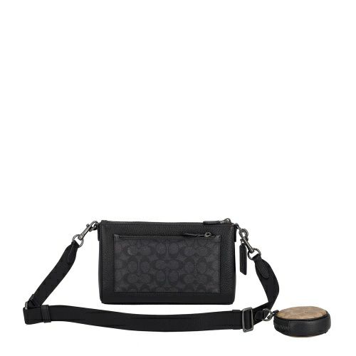 コーチ アウトレット ショルダーバッグ メンズ シグネチャー