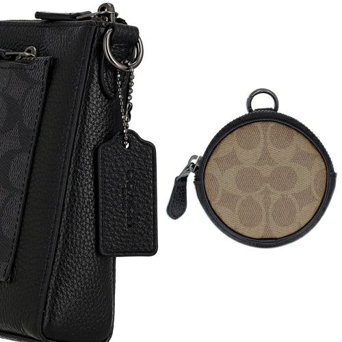 コーチ アウトレット ショルダーバッグ メンズ シグネチャー