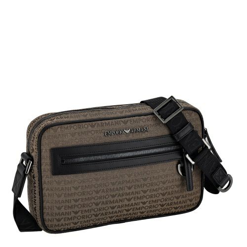 エンポリオアルマーニ ショルダーバッグ メンズ ブラウン EMPORIO ARMANI EM001210 AF13823 U6195