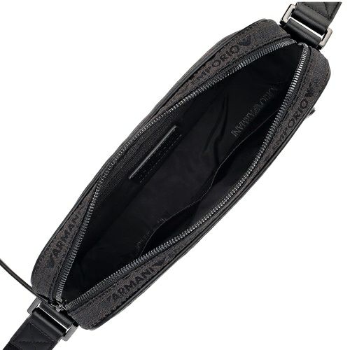 エンポリオアルマーニ ショルダーバッグ メンズ ブラック EMPORIO ARMANI EM001210 AF13823 U8168
