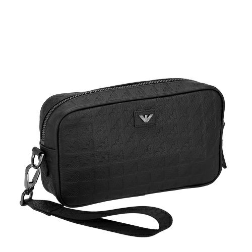 エンポリオアルマーニ ショルダーバッグ メンズ ブラック EMPORIO ARMANI EM001738 AF14774 UC001