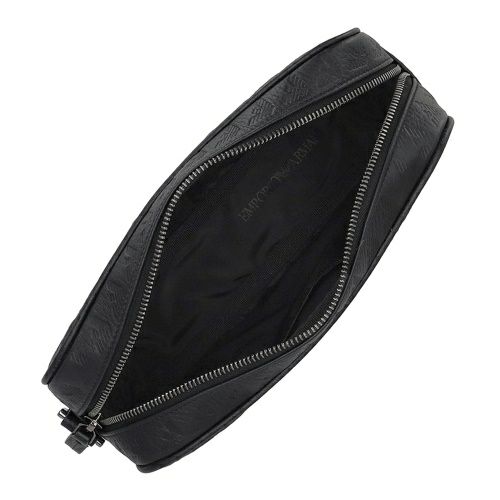 エンポリオアルマーニ ショルダーバッグ メンズ ブラック EMPORIO ARMANI EM001738 AF14774 UC001