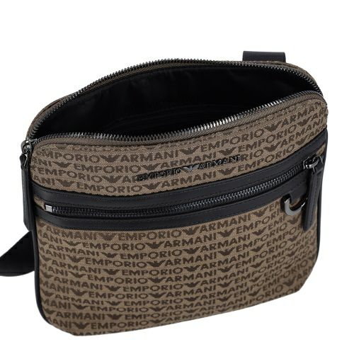 エンポリオアルマーニ ショルダーバッグ メンズ ブラウン EMPORIO ARMANI EM001780 AF13823 U6195