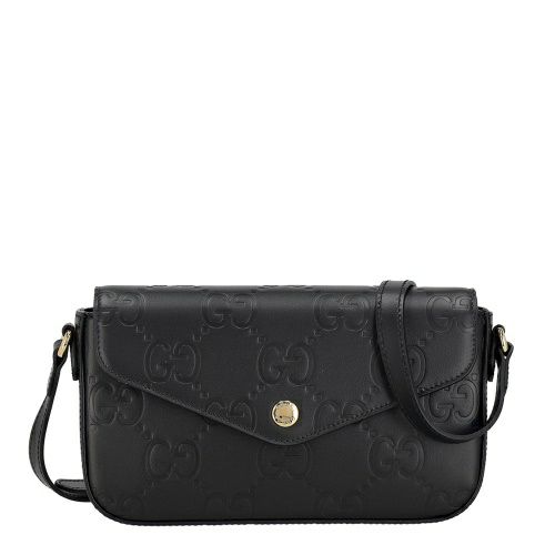 グッチ ショルダーバッグ レディース GG スーパーミニ ショルダーバッグ ブラック GUCCI 772794 AADLO 1000