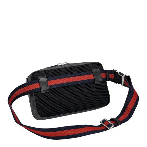 グッチ ショルダーバッグ メンズ レディース GG ブラック スモール ベルトバッグ ブラック GUCCI 792094 FADJM 1043