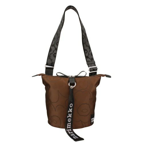 マリメッコ ショルダーバッグ レディース Carry All Piirto Unikko ブラウン marimekko 093944 890 Brown/Black