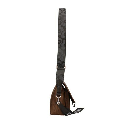 マリメッコ ショルダーバッグ レディース Mini Messenger Piirto Unikko ブラウン marimekko 093945 890 Brown/Black