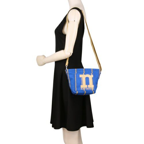 マリメッコ ショルダーバッグ レディース Mono Mini Crossbody Puhveli ブルー marimekko 094014 520 Blue/Beige