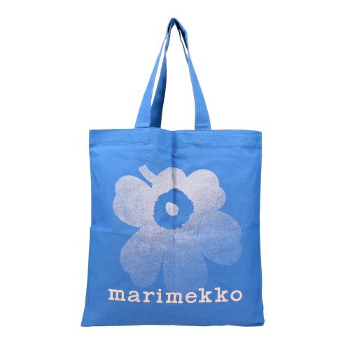 マリメッコ トートバッグ レディース Vankka Unikko Placement ブルー marimekko 093981 580 Blue/Off White