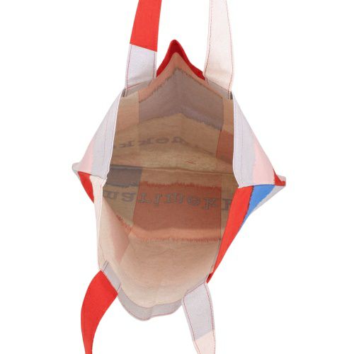 マリメッコ トートバッグ レディース Vankka Ostjakki Placement マルチカラー marimekko 093983 350 Light Pink/Blue/Red