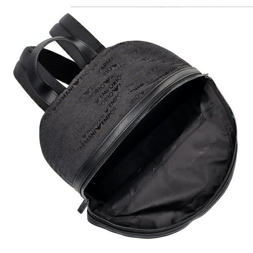 エンポリオアルマーニ バックパック リュックサック メンズ ブラック EMPORIO ARMANI EM001209 AF13823 U8168