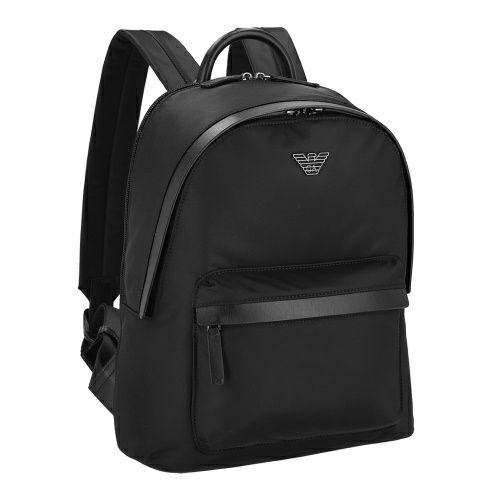 エンポリオアルマーニ バックパック リュックサック メンズ ブラック EMPORIO ARMANI EM001804 AF13454 UC001