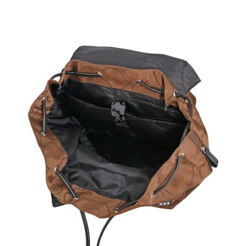 マリメッコ リュックサック レディース Everything Backpack L Unikko ブラウン marimekko 093994 890 Brown/Black