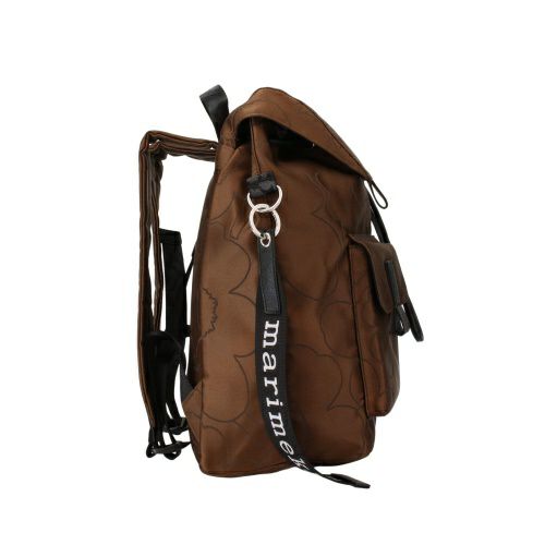 マリメッコ リュックサック レディース Everything Backpack L Unikko ブラウン marimekko 093994 890 Brown/Black