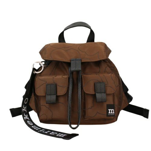 マリメッコ リュックサック レディース Everything Backpack S Unikko ブラウン marimekko 093995 890 Brown/Black