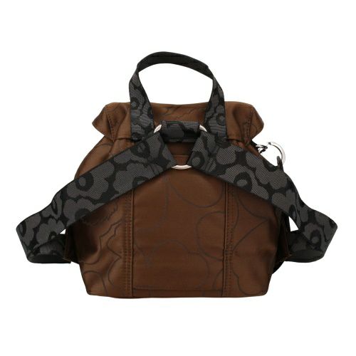 マリメッコ リュックサック レディース Everything Backpack S Unikko ブラウン marimekko 093995 890 Brown/Black