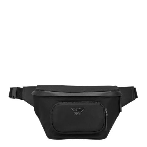 エンポリオアルマーニ ウエストバッグ メンズ ブラック EMPORIO ARMANI EM001805 AF13454 UC001