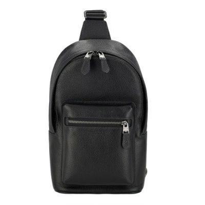 コーチ アウトレット ボディバッグ メンズ ウエスト パック ブラック COACH OUTLET CY206 QB/BK