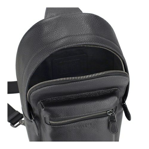 コーチ アウトレット ボディバッグ メンズ ウエスト パック ブラック COACH OUTLET CY206 QB/BK