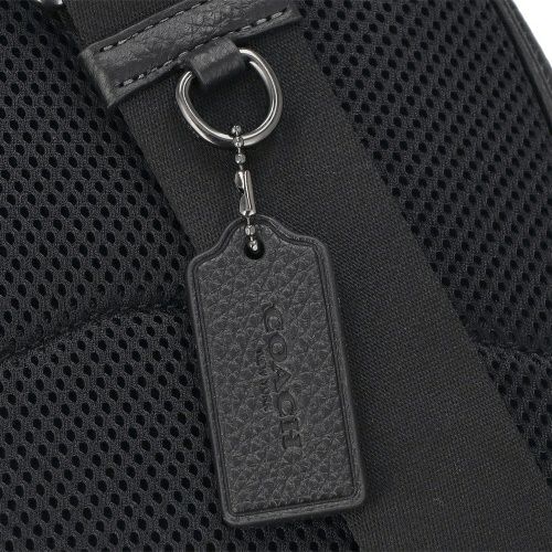 コーチ アウトレット ボディバッグ メンズ ウエスト パック ブラック COACH OUTLET CY206 QB/BK