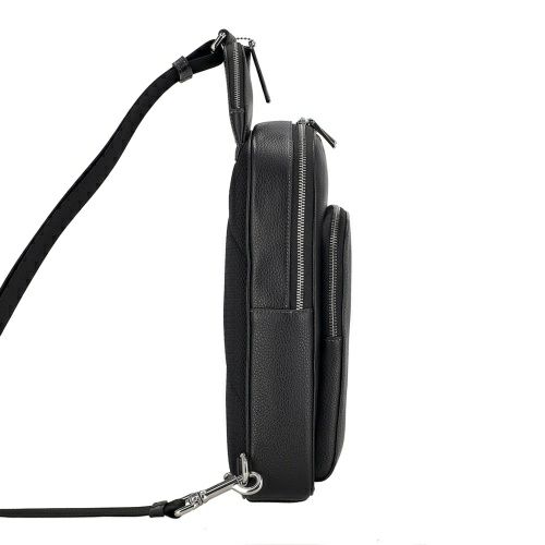 コーチ アウトレット ボディバッグ メンズ イーサン パック ブラック COACH OUTLET CY833 SV/BK