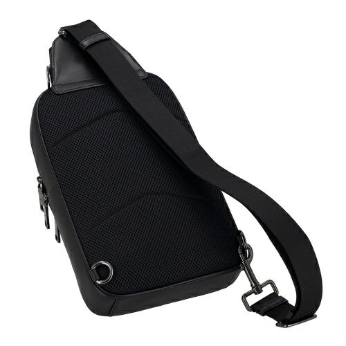 コーチ アウトレット ボディバッグ メンズ イーサン パック・シグネチャー キャンバス ブラック COACH OUTLET CZ393 QBMI5