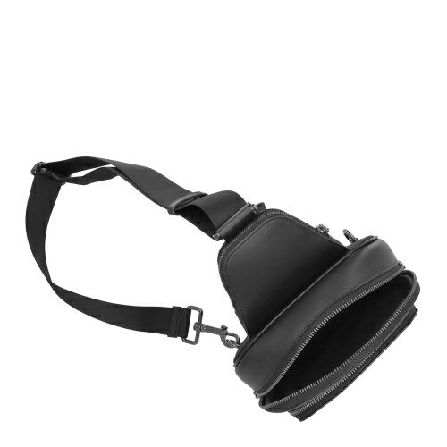 コーチ アウトレット ボディバッグ メンズ イーサン パック・シグネチャー キャンバス ブラック COACH OUTLET CZ393 QBMI5