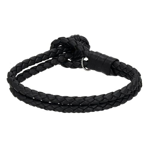 ボッテガヴェネタ ブレスレット メンズ レディース ブラック BOTTEGA VENETA 113546 V3UN1 1189