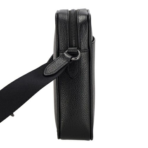 コーチ アウトレット ショルダーバッグ メンズ サリバン クロスボディ バッグ・シグネチャー キャンバス ブラック COACH OUTLET CAT78 QBMI5 チャコール ブラック