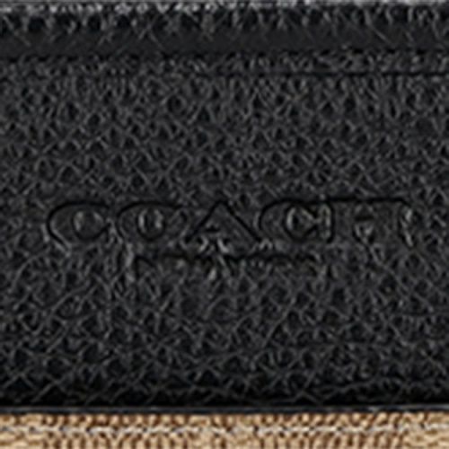 コーチ アウトレット ショルダーバッグ メンズ サリバン クロスボディ バッグ・シグネチャー キャンバス ブラウン COACH OUTLET CAT78 QBNRX タン/ブラック