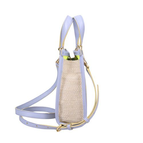 ランセル ショルダーバッグ レディース パープル LANCEL A12334 1D NATURAL/LAVENDER