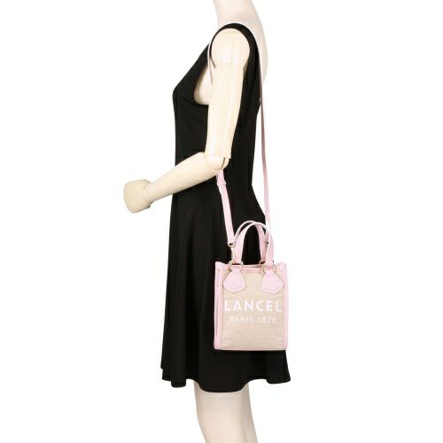 ランセル ショルダーバッグ レディース ピンク LANCEL A12334 7J NATURAL/DRAGEE PINK