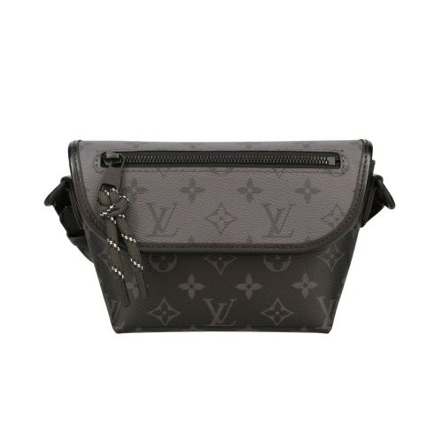 ルイヴィトン ショルダーバッグ メンズ モノグラム エクリプス パルス･ウェアラブル ウォレット ブラック LOUIS VUITTON M12806