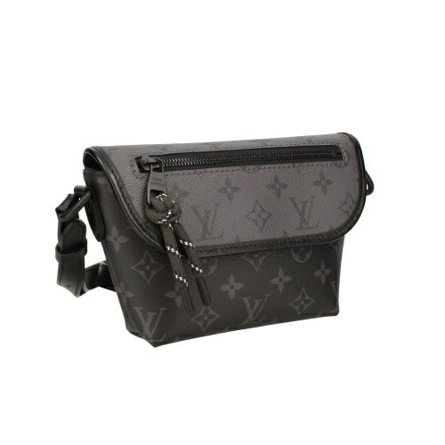 ルイヴィトン ショルダーバッグ メンズ モノグラム エクリプス パルス･ウェアラブル ウォレット ブラック LOUIS VUITTON M12806