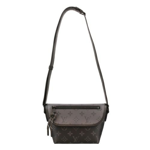 ルイヴィトン ショルダーバッグ メンズ モノグラム エクリプス パルス･ウェアラブル ウォレット ブラック LOUIS VUITTON M12806