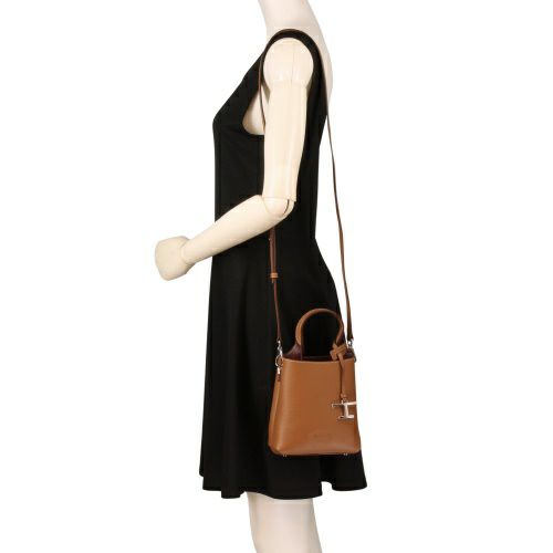 トッズ ショルダーバッグ レディース Tタイムレス ブラウン TOD’S XBWAPAT9000QRI 9P13