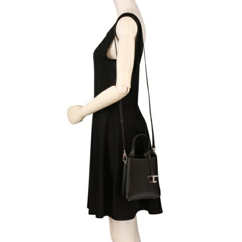 トッズ ショルダーバッグ レディース Tタイムレス ブラック TOD’S XBWAPAT9000QRI B999