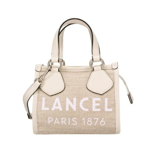 ランセル トートバッグ レディース ホワイト LANCEL A12285 5Z NATURAL/WHITE