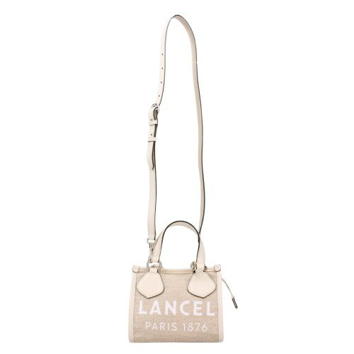 ランセル トートバッグ レディース ホワイト LANCEL A12285 5Z NATURAL/WHITE