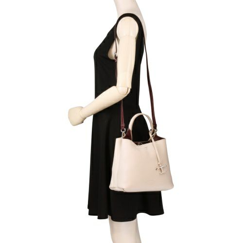 トッズ ハンドバッグ レディース Tタイムレス ホワイト TOD’S XBWAPAA9100QNK 9P09