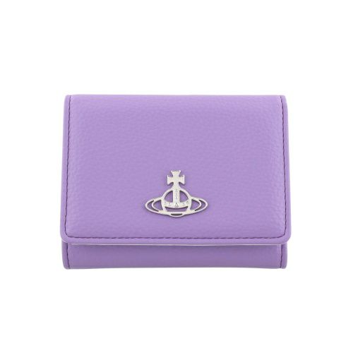 ヴィヴィアンウエストウッド 三つ折り財布 レディース パープル Vivienne Westwood 51010018 S000D J401 PURPLE