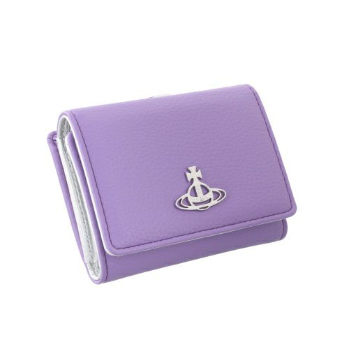 ヴィヴィアンウエストウッド 三つ折り財布 レディース パープル Vivienne Westwood 51010018 S000D J401 PURPLE